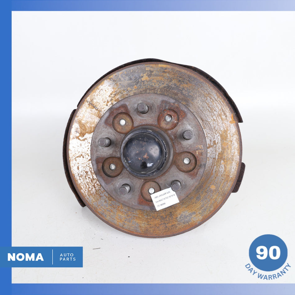 84-96 Jaguar XJS Series 3 Front Left Side Spindle Knuckle Hub w/ Shield OEM