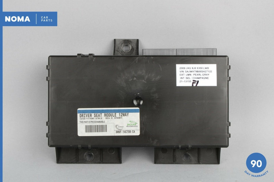 04-09 Jaguar XJ8 XJR VDP X350 X358 Front Left Side Seat Control Module Unit OEM