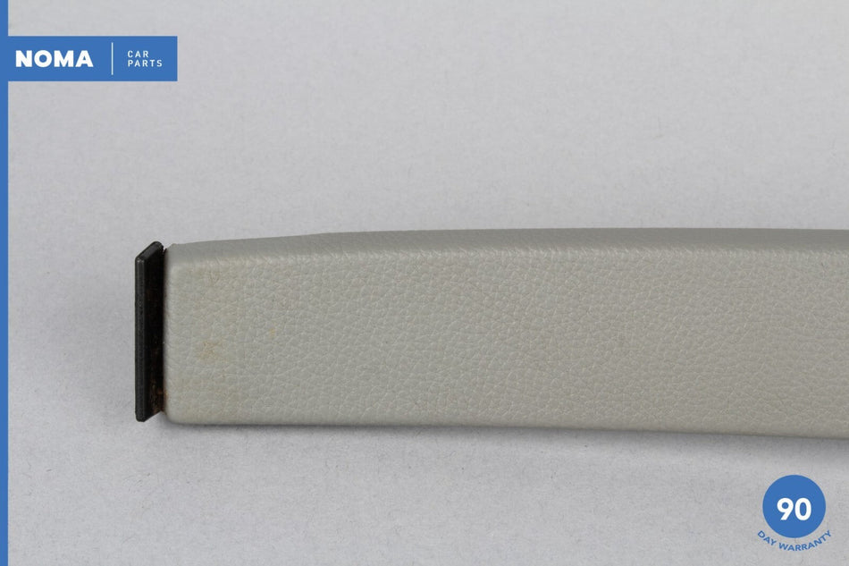 04-07 BMW 530i E60 Right Center Armrest Trim Cover 51167133196 Dakota Grey OEM