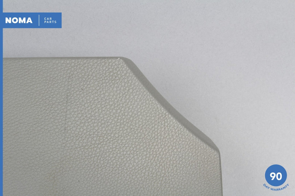 04-07 BMW 530i E60 Center Armrest Trim Panel Cover 51167132688 Dakota Grey OEM