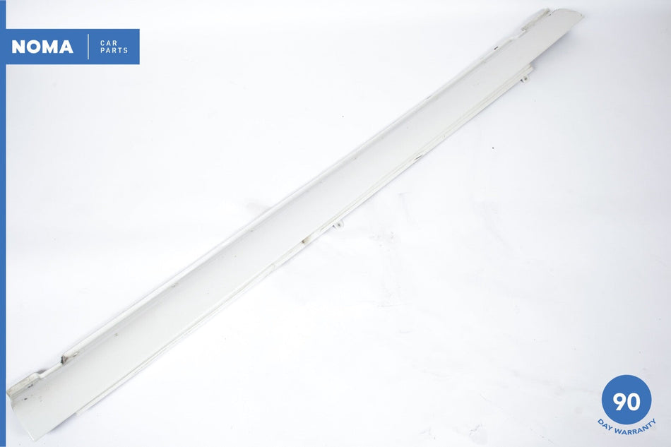04-07 Jaguar XJ8 X350 SWB Left Driver Side Skirt Rocker Panel Molding White OEM