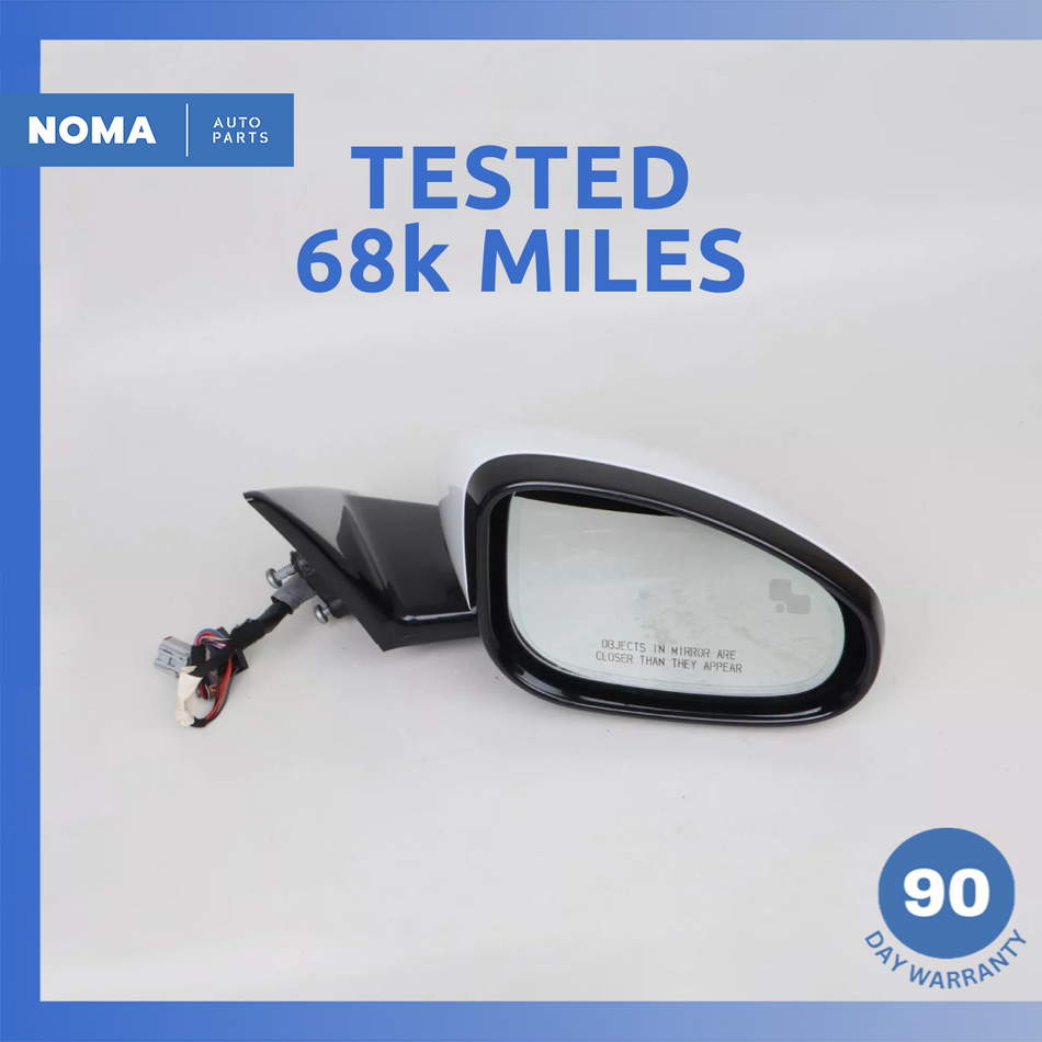 14-24 Jaguar X152 F-Type Right Side Rear View Door Mirror w/ Blind Spot OEM 68k