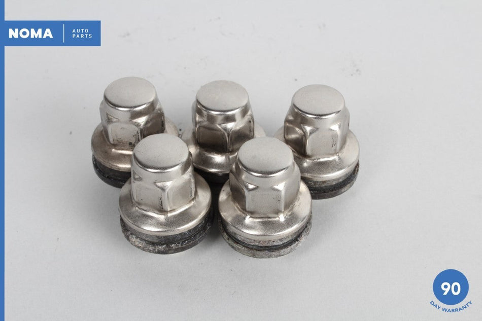 07-15 Jaguar XK XKR X150 Wheel Rim Lug Nuts Bolts Set of 5 1X431012AA OEM