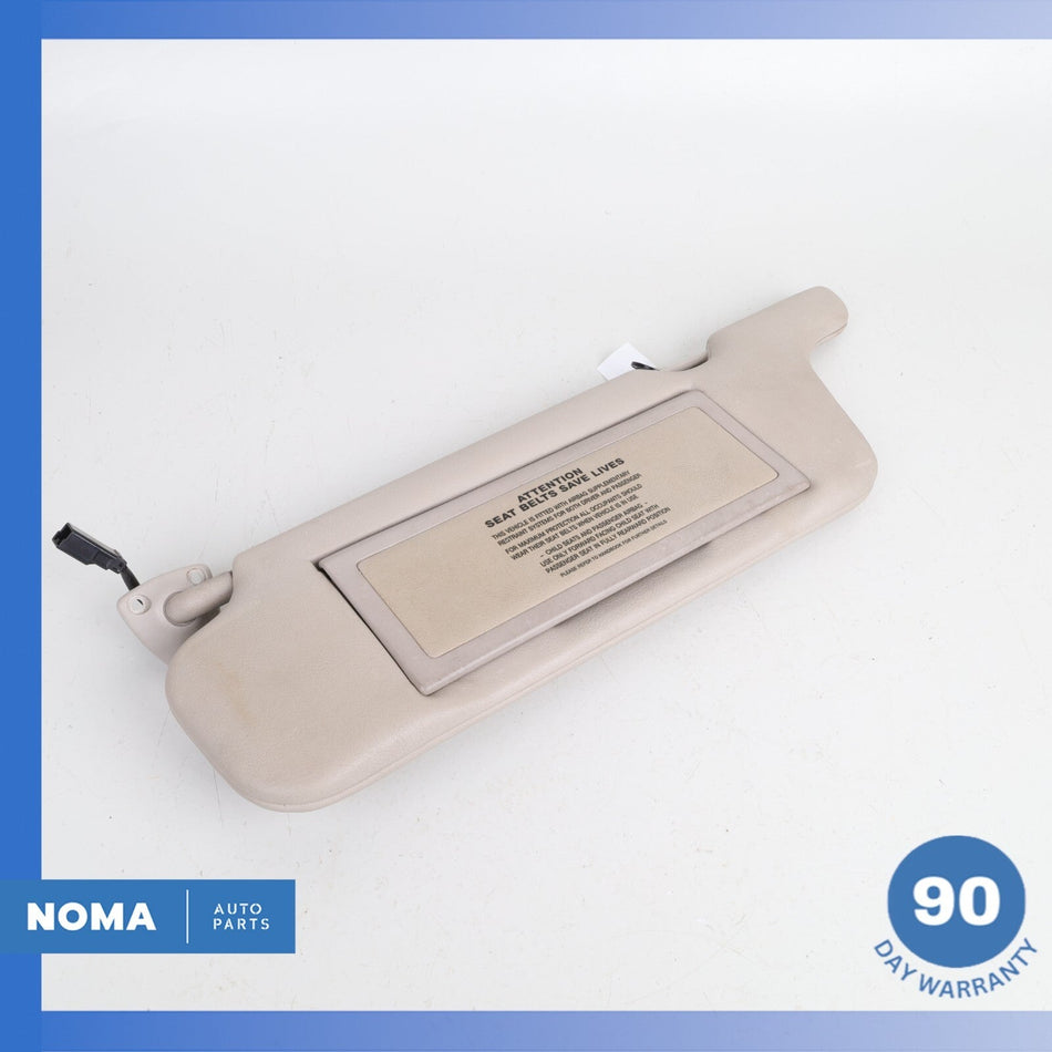 92-96 Jaguar XJS Series 3 Left Driver Side Sunvisor Sun Visor Shade Beige OEM