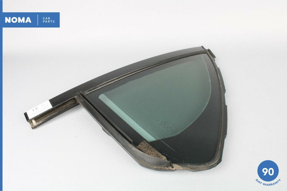 04-09 Jaguar XJ8 XJR VDP X350 X358 Rear Left Side Quarter Door Window Glass OEM