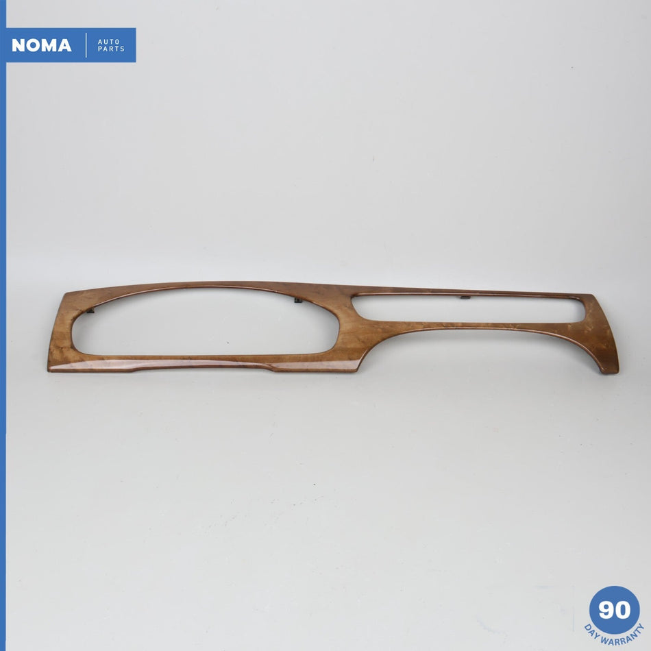 02-08 Jaguar X-Type X400 Dashboard Instrument Gauge Cluster Bezel Trim Wood OEM
