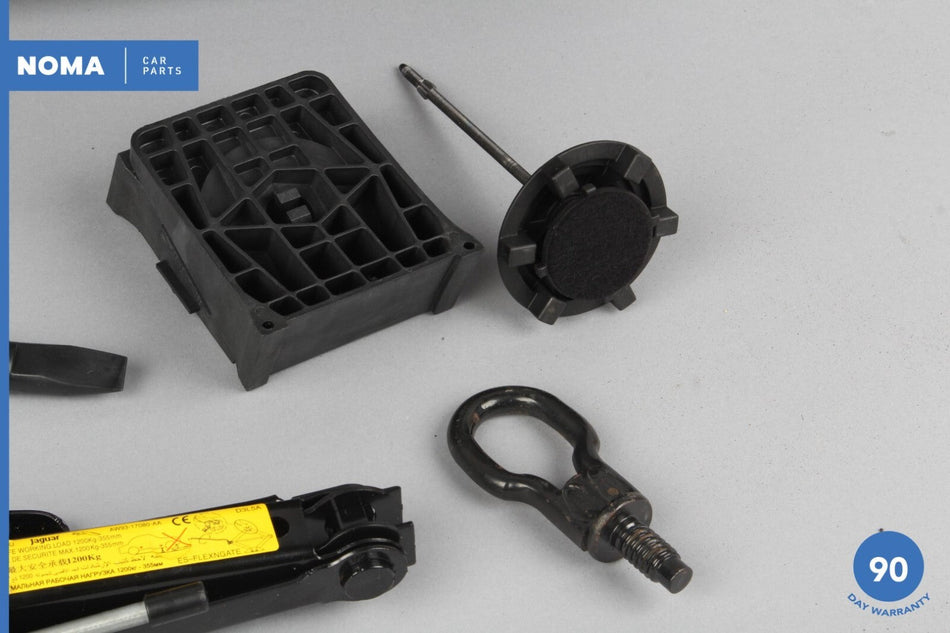 10-15 Jaguar X351 XJ XJL Trunk Spare Tire Emergency Tool Kit Foam Holder OEM