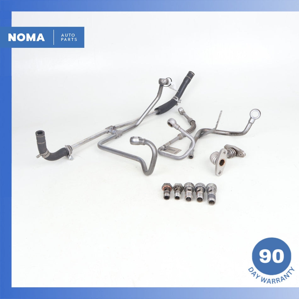 12-17 Range Rover Evoque L538 XE 204PT Turbo Turbocharger Oil Line Set OEM
