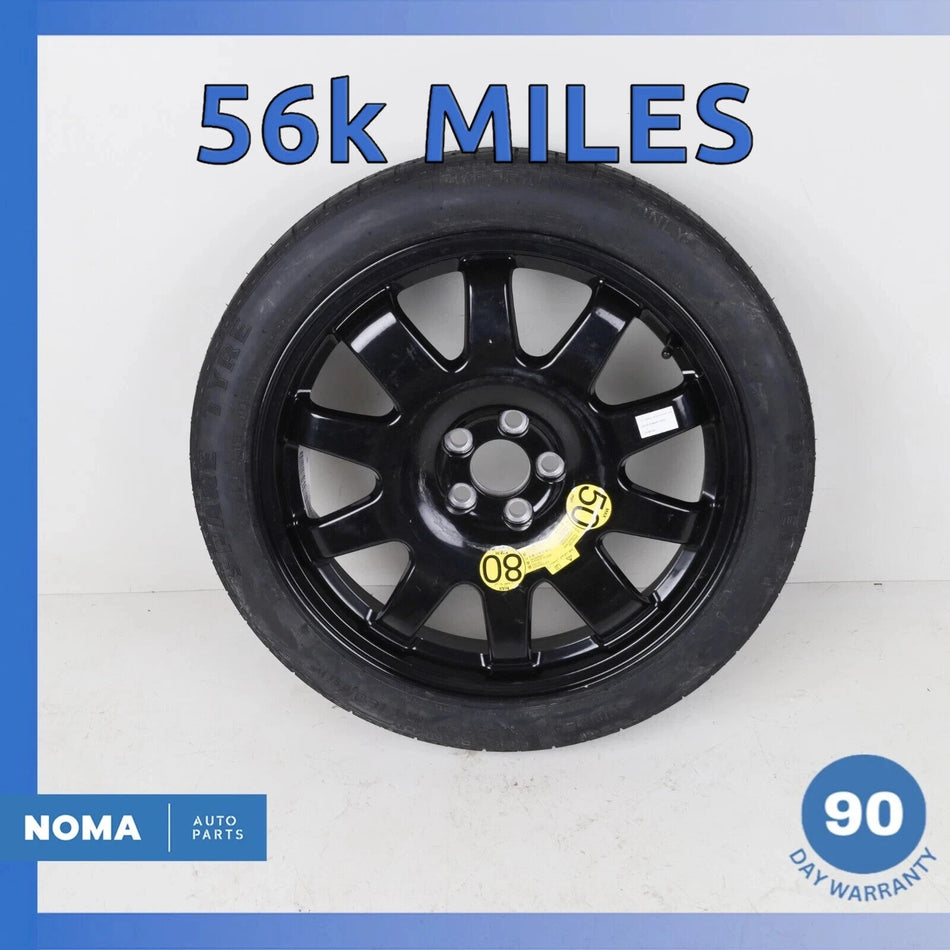 10-19 Jaguar X351 XJ XK Emergency Spare Tire Wheel Donut Rim 135 70 19" OEM 56k