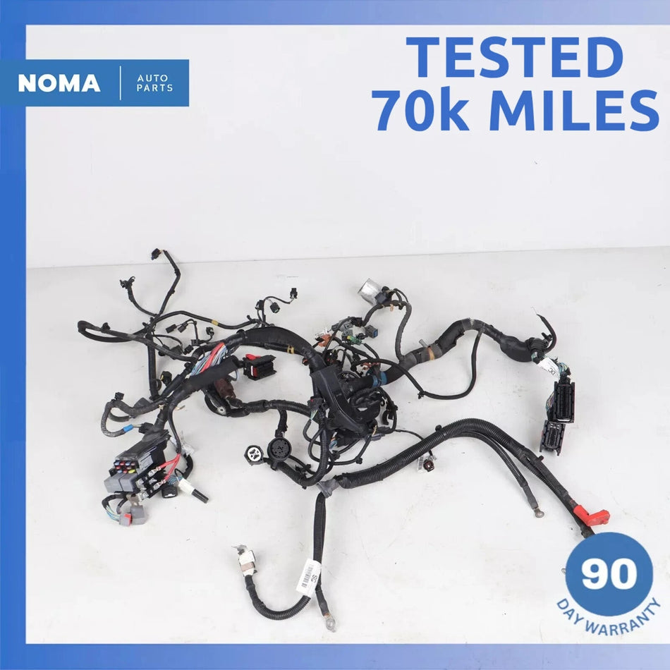 14-15 Range Rover Evoque L538 2.0 Turbo Engine Motor Wire Wiring Harness OEM 70k