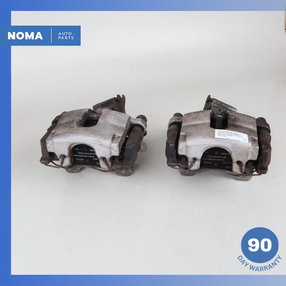 07-19 Jaguar X150 XK XJ XF Rear Right & Left Side Brake Caliper Set of 2 OEM 44k