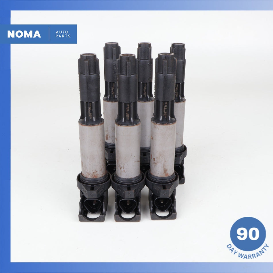 2003 BMW E85 Z4 Engine Motor Ignition Coil Set of 6 12138616153 OEM