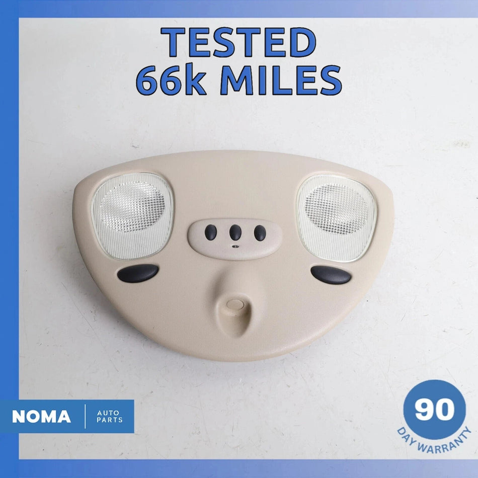 97-00 Jaguar X100 XK8 XKR Dome Light Overhead Map Lamp Light Beige OEM 66k