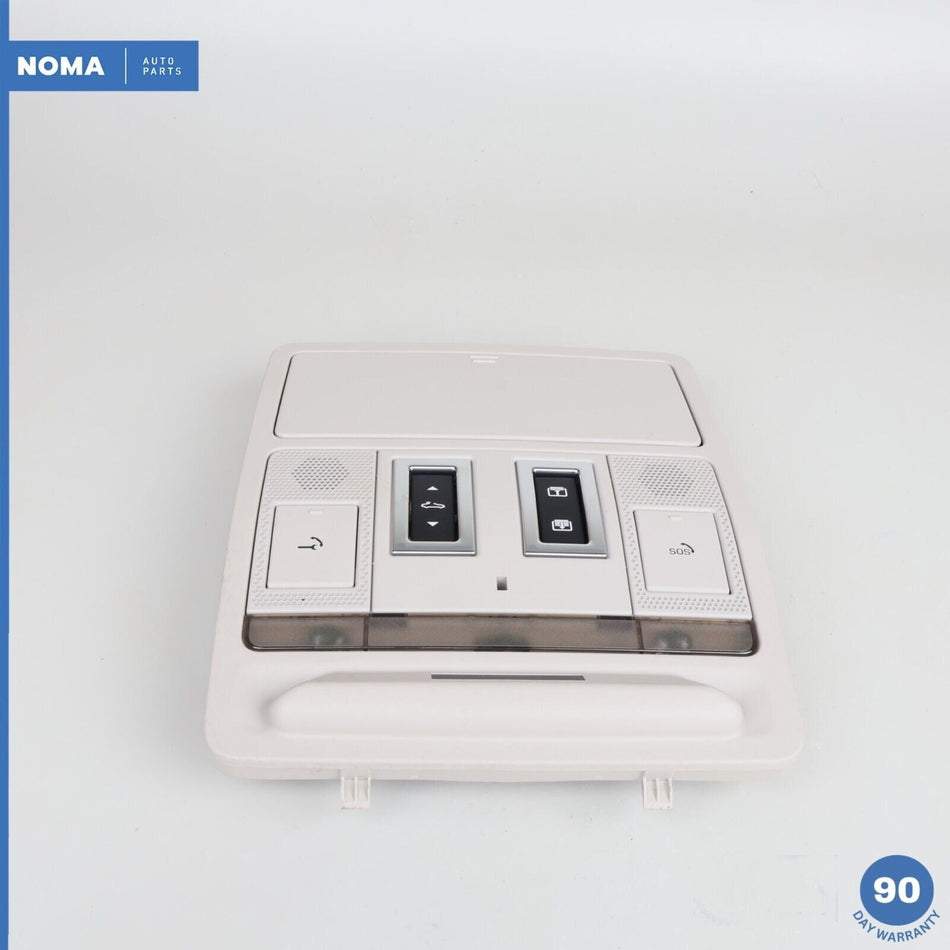 16-17 Jaguar X260 XF Front Interior Roof Dome Light Lamp w/ Switches OEM 69k