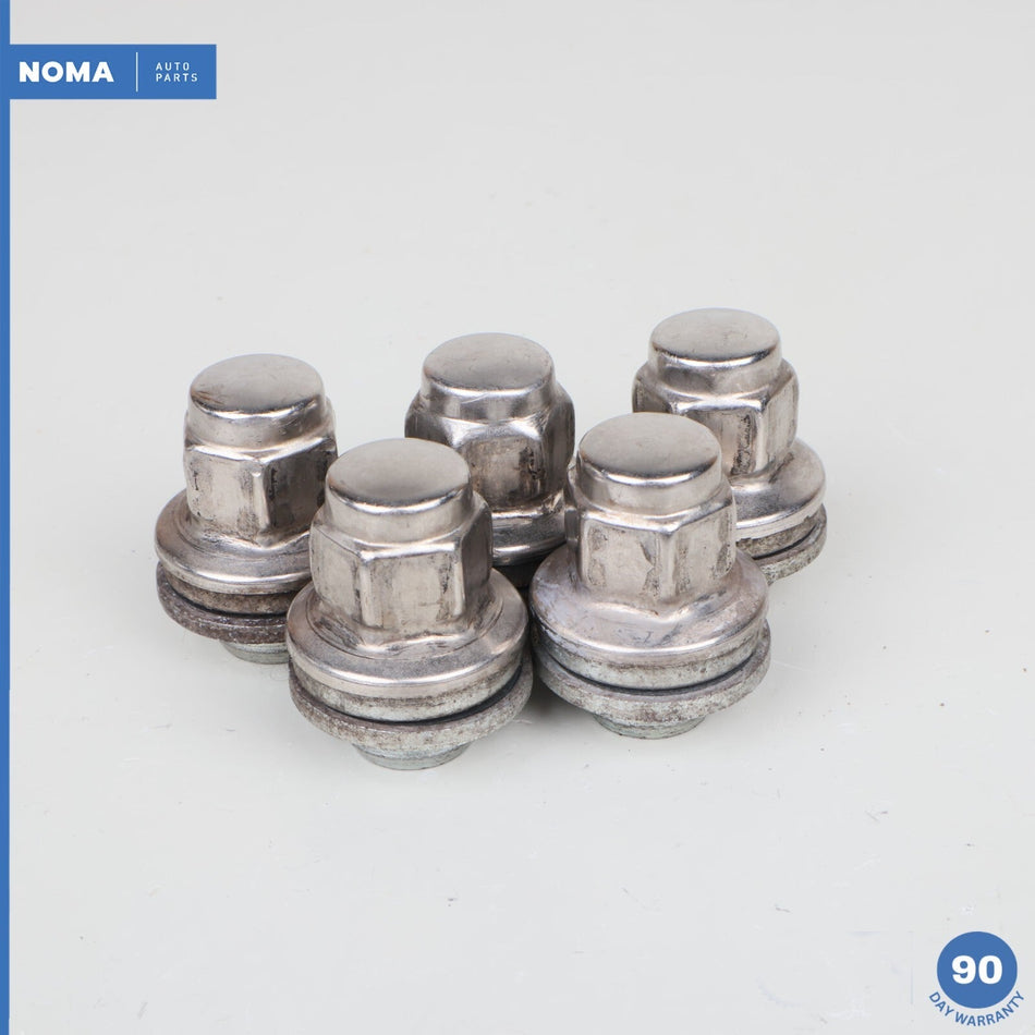 09-21 Jaguar XF XFR X250 Wheel Lug Nuts Bolts Set of 5 1X431012AB OEM