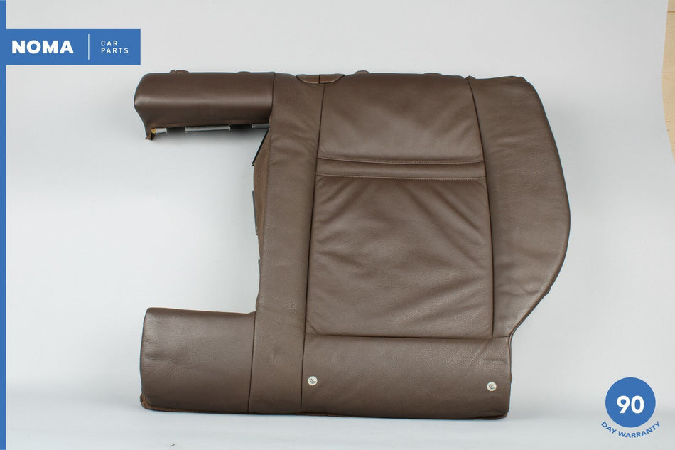 07-13 BMW X5 E70 Rear Left Side Seat Top Upper Cushion Upholstery Brown OEM