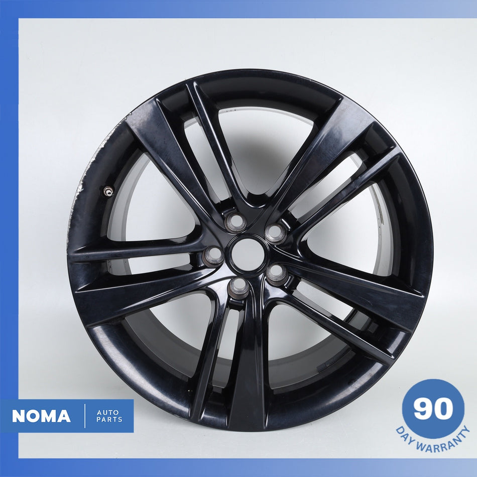 14-24 Jaguar X152 F-Type Windmill 9 x R20 20" Front Wheel Rim Black OEM