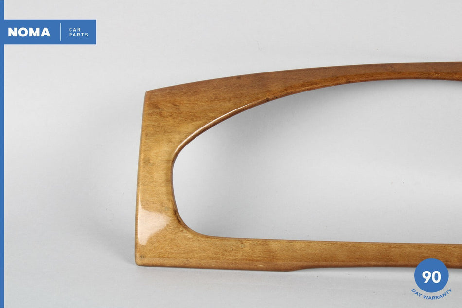 02-08 Jaguar X-Type X400 Dashboard Instrument Gauge Cluster Bezel Trim Wood OEM