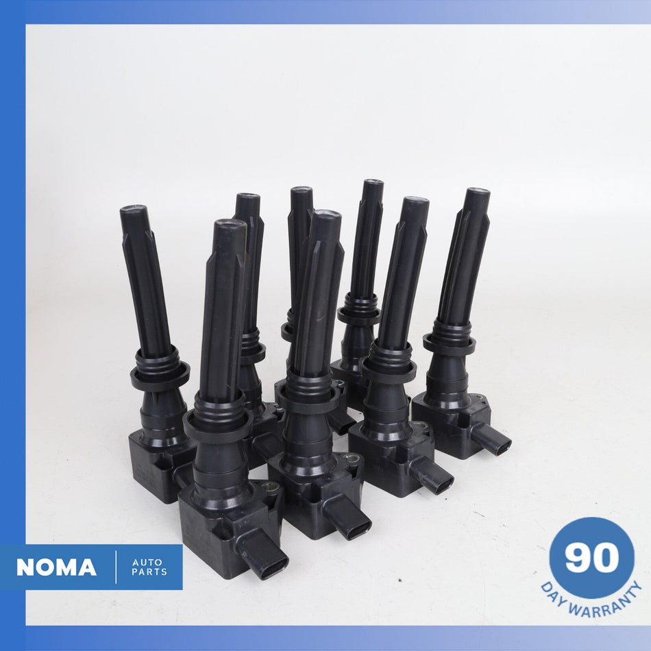 13-23 Jaguar X351 XJ Range Rover Engine Motor Coil Set of 8 DX2312A366AC OEM