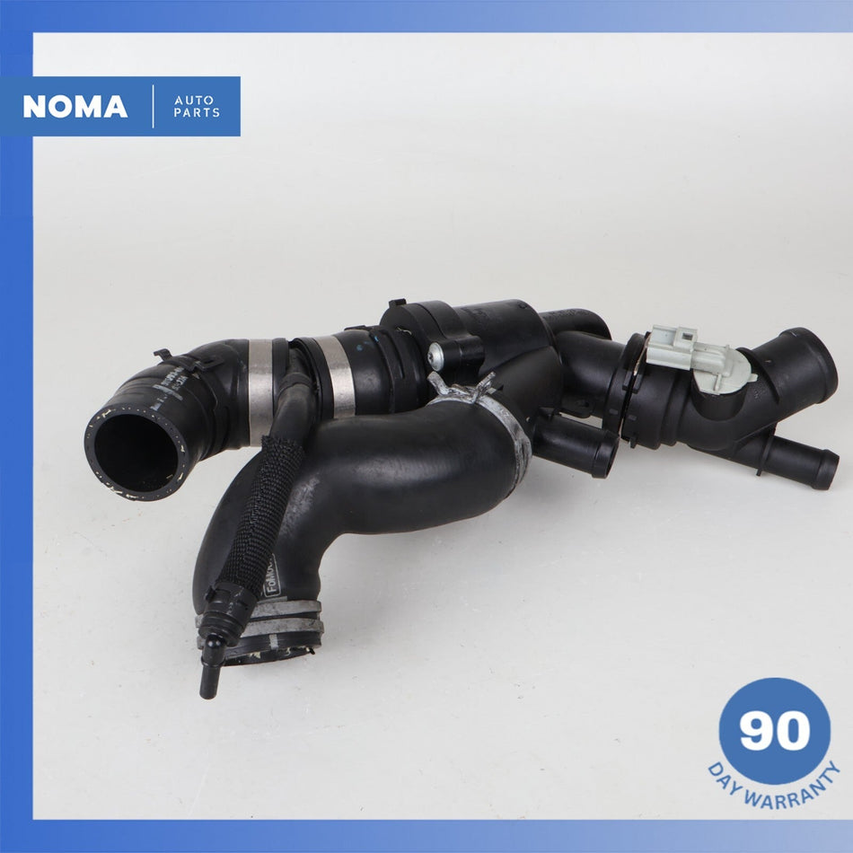 2012 Jaguar X150 XK Engine Thermostat Housing w/ Hoses 8W938A587BB OEM 44k
