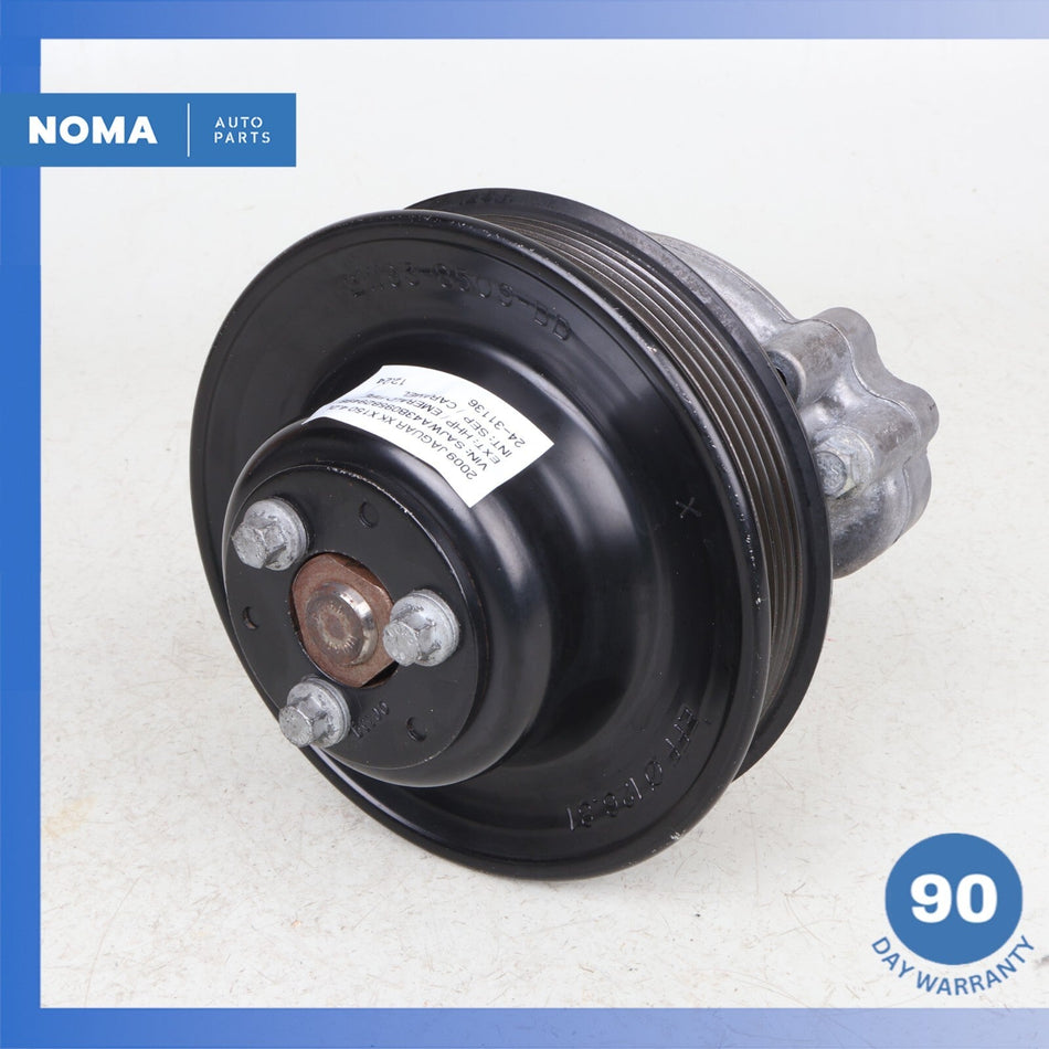 2007 Jaguar X150 XK Engine Coolant Water Pump w/ Pulley 2W938501BC OEM