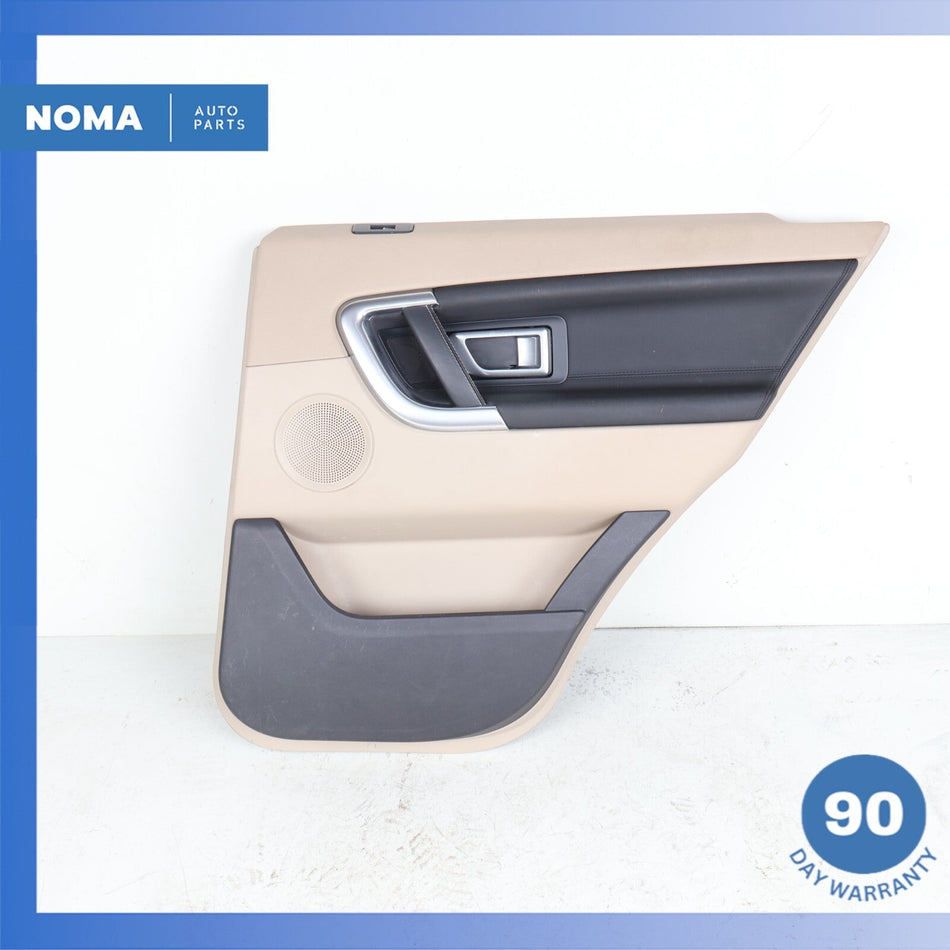 15-19 LR Discovery Sport L550 Rear Right Door Trim Panel Assembly Beige OEM