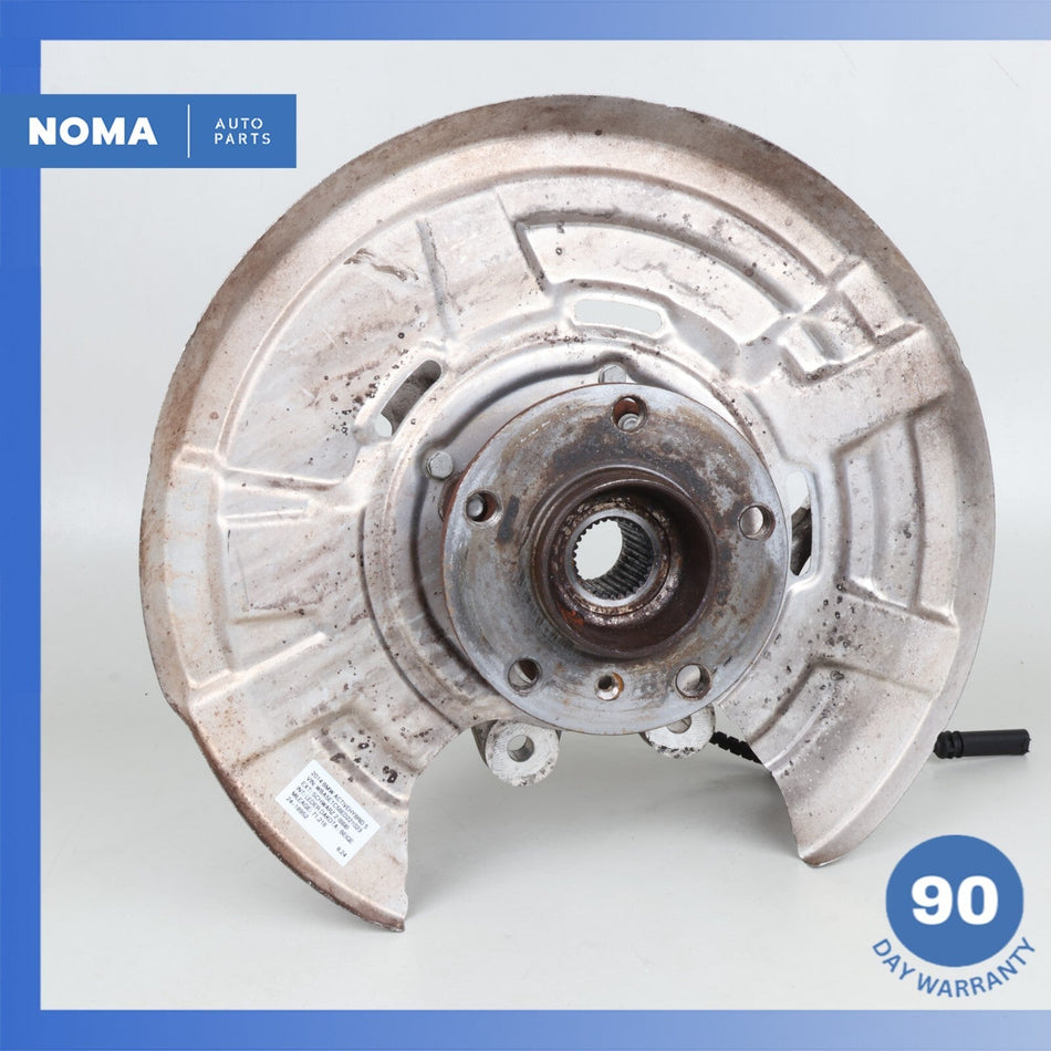 2014 BMW F10 ActiveHybrid 5 Rear Right Spindle Knuckle Hub w/ Shield OEM