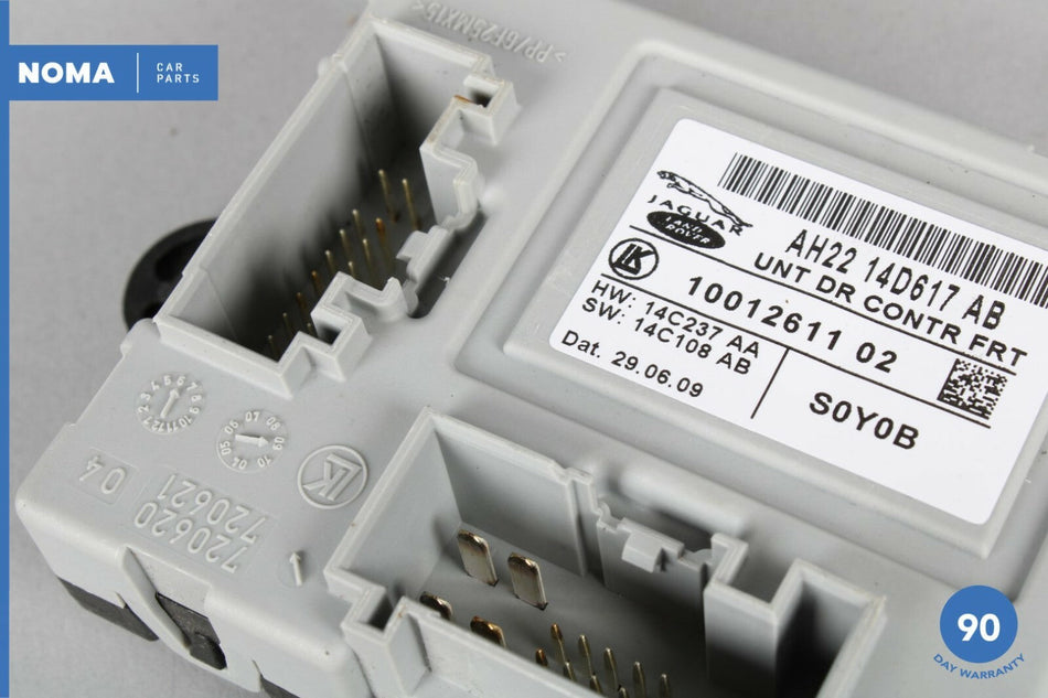 10-11 Jaguar X250 XF XFR Front Right Door Control Module AH2214D617AB OEM