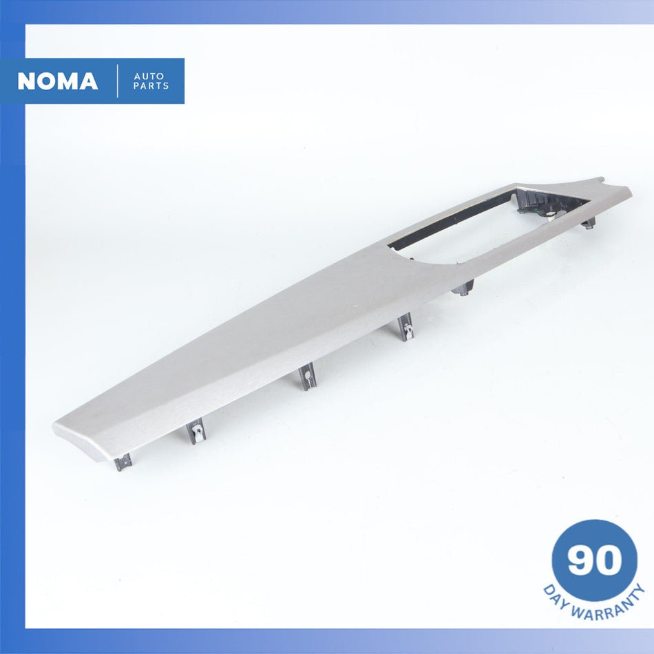 03-08 BMW E85 E86 Z4 Right Passenger Side Center Dash Trim Panel Aluminium OEM