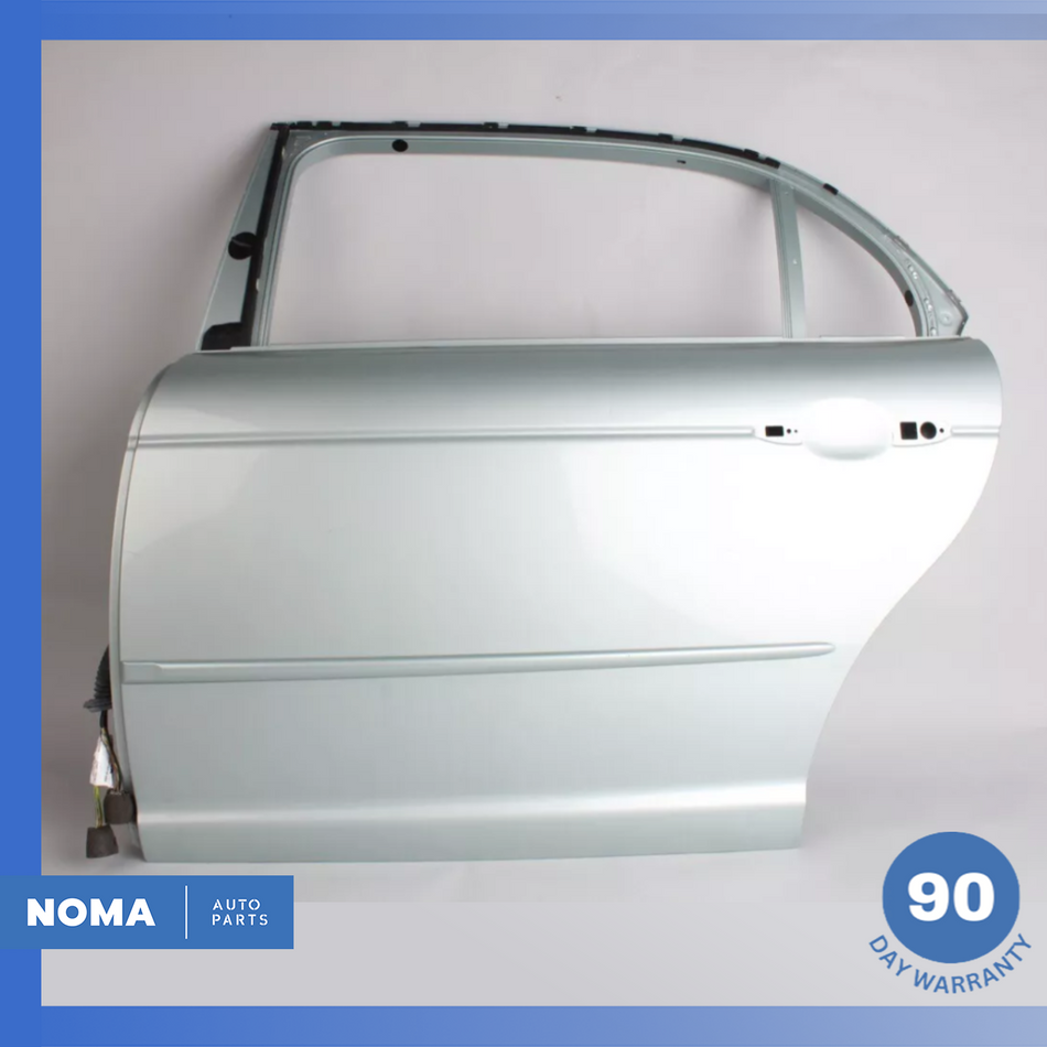 04-09 Jaguar XJ8 VDP X350 X358 LWB Rear Left Driver Side Door Shell Gray MDV OEM