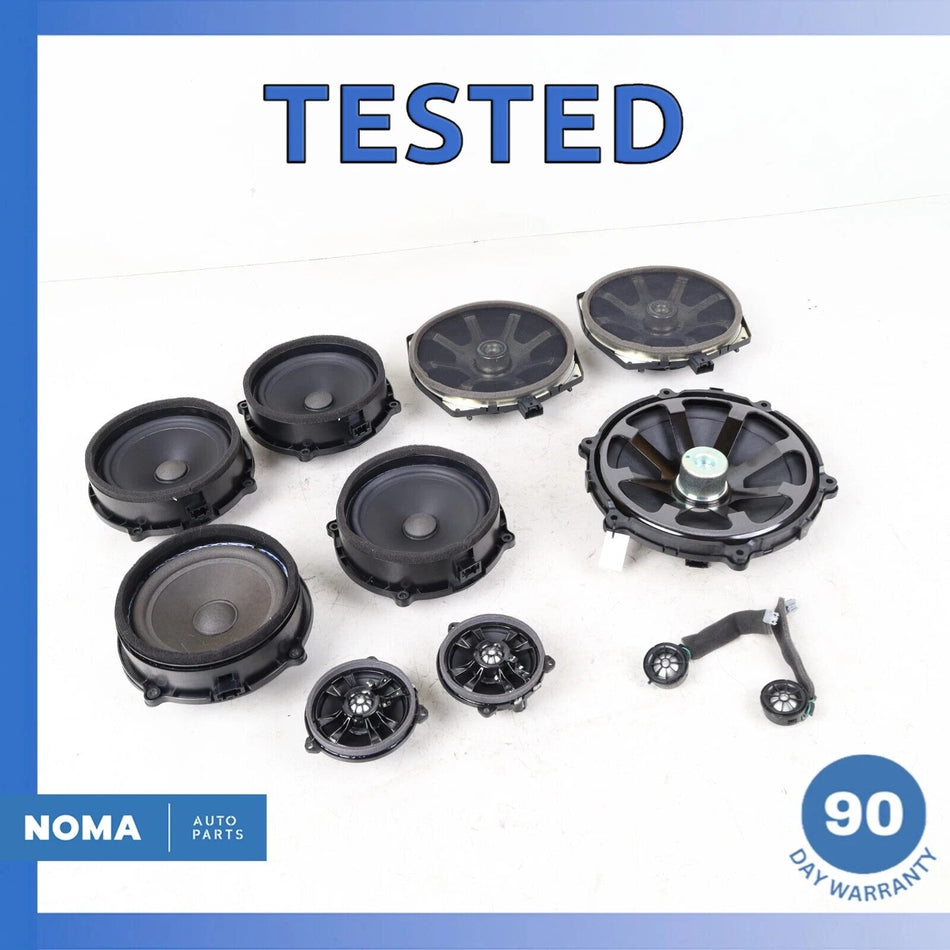 12-13 LR Range Rover Sport L320 Front & Rear Premium Audio 1280W Speaker Set OEM