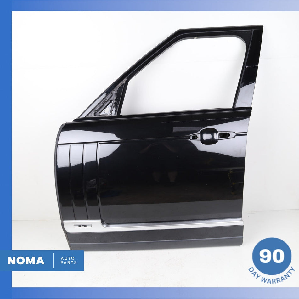 13-22 LR Range Rover L405 Front Left Driver Side Door Panel Shell Black OEM