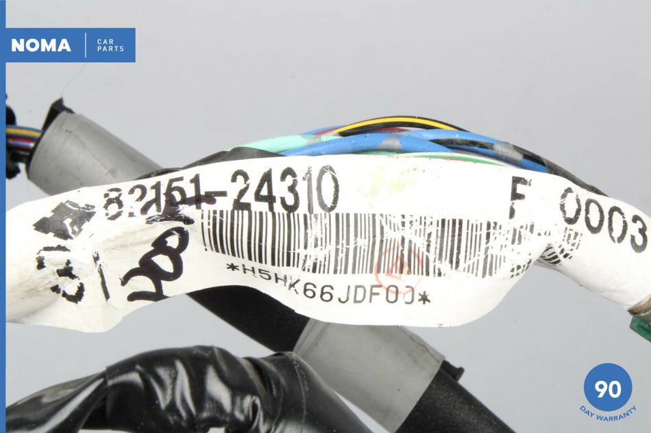 02-10 Lexus SC430 Z40 Front Right Passenger Side Door Wire Wiring Harness OEM