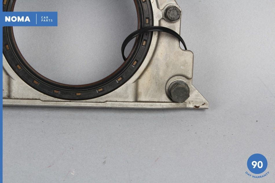 03-05 BMW E60 530i M54 Engine Motor Rear Crankshaft Oil Fluid Seal Retainer OEM