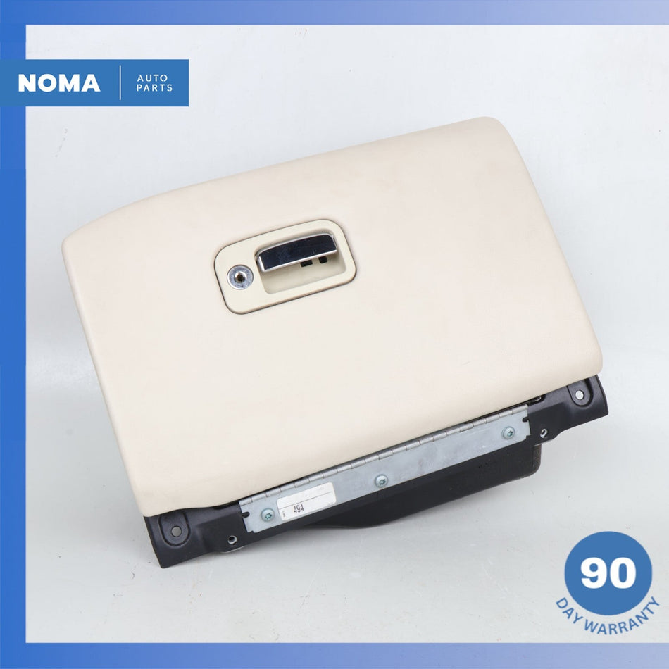 03-08 Jaguar X208 S-Type Dash Glovebox Glove Box Storage Compartment Beige OEM