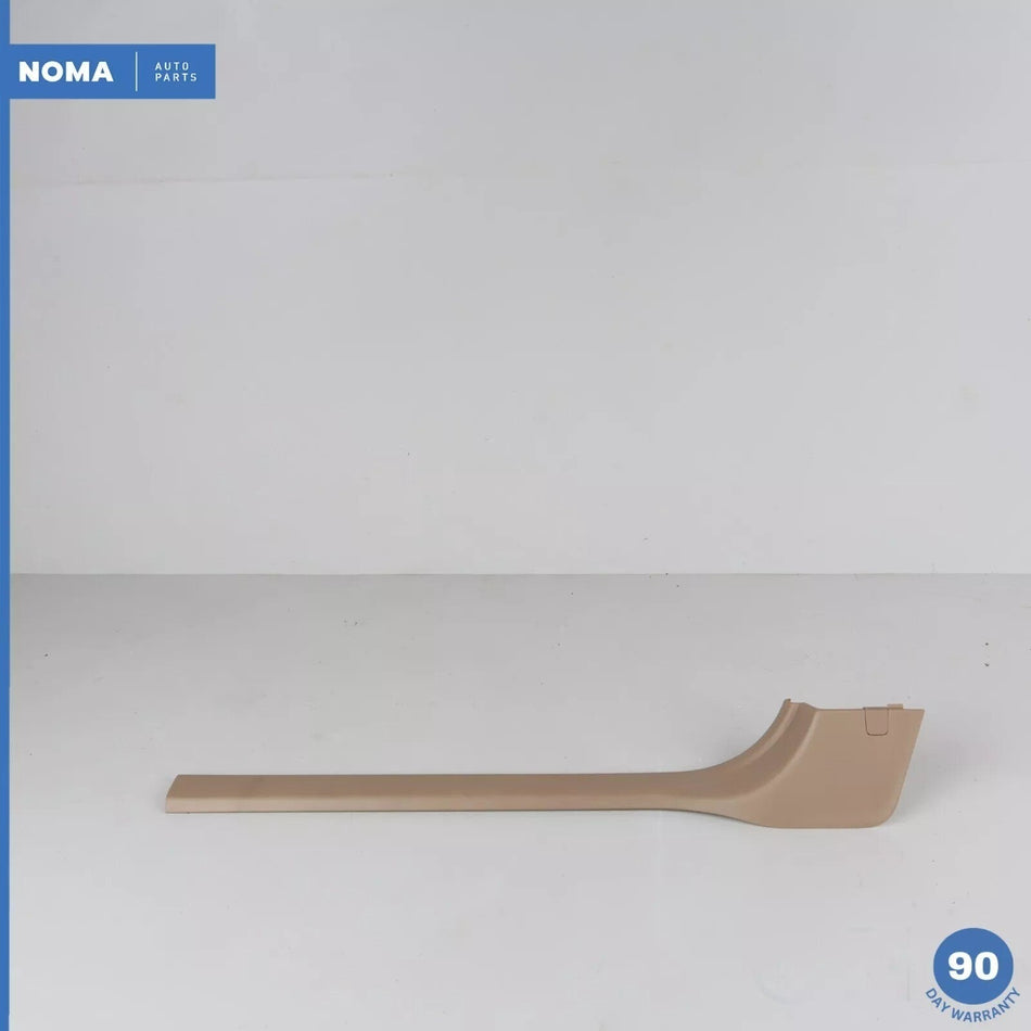 07-15 Jaguar X150 XK XKR Right Passenger Sill Strip Skirt Trim Cover Beige OEM