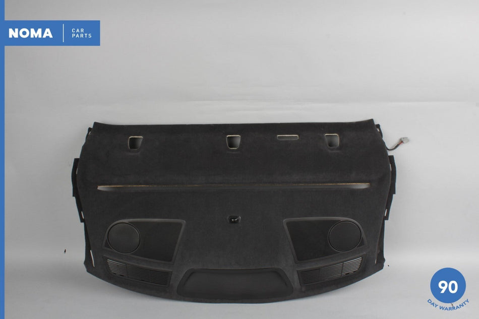 10-15 Jaguar XJ XJL X351 Rear Parcel Shelf Trim Cover Panel w/ Grilles PVJ OEM