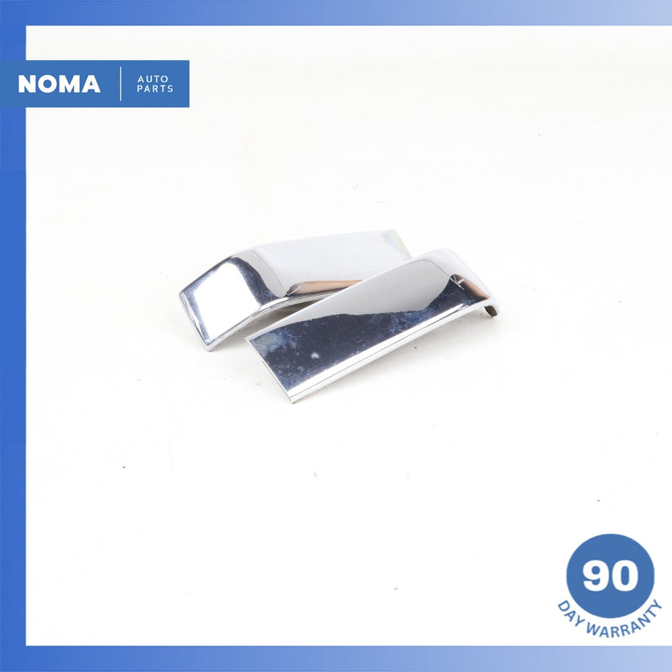 94-96 Jaguar XJS Series 3 Rear Left & Right Side Bumper Molding Set Chrome OEM