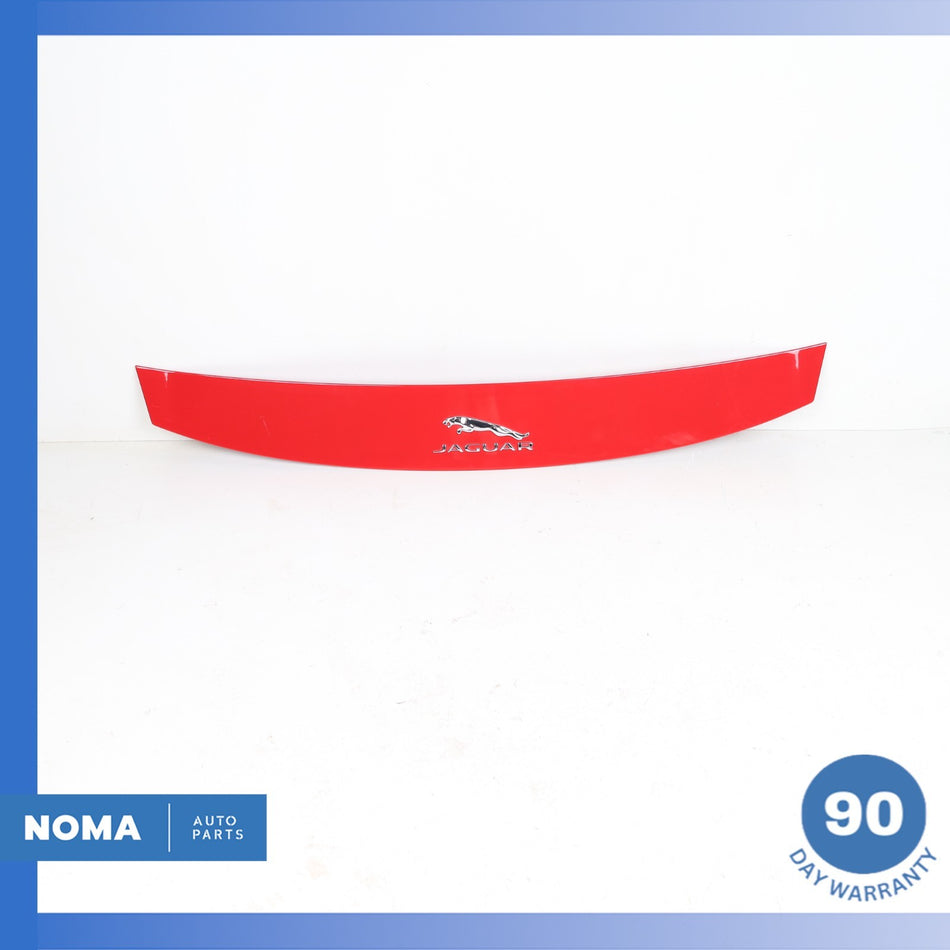 14-24 Jaguar X152 F-Type Convertible Trunk Boot Lid Active Spoiler Red OEM