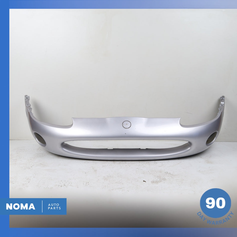 01-04 Jaguar X100 XKR XK8 Front Bumper Cover Panel Platinum Silver HJE6469AC OEM