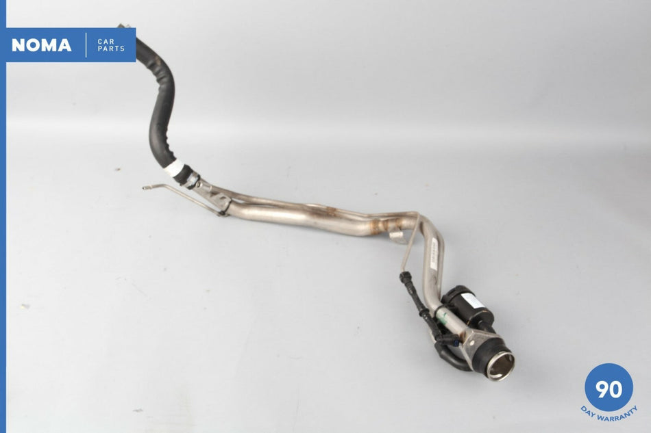 10-18 Jaguar XJ XJL XJR X351 Fuel Tank Filler Neck Tube Pipe Line w/ Valve OEM