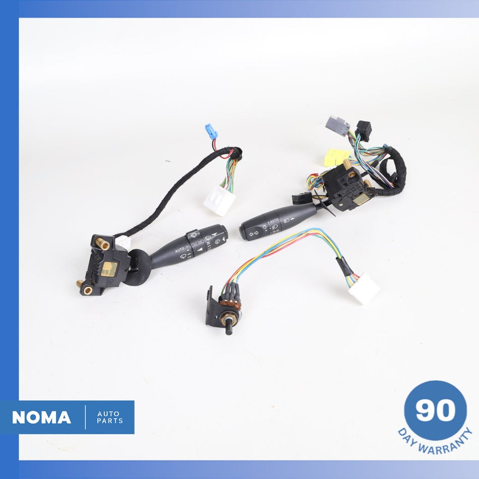 97-06 Jaguar X100 XK8 Steering Column Turn Signal Wiper Switch Set OEM