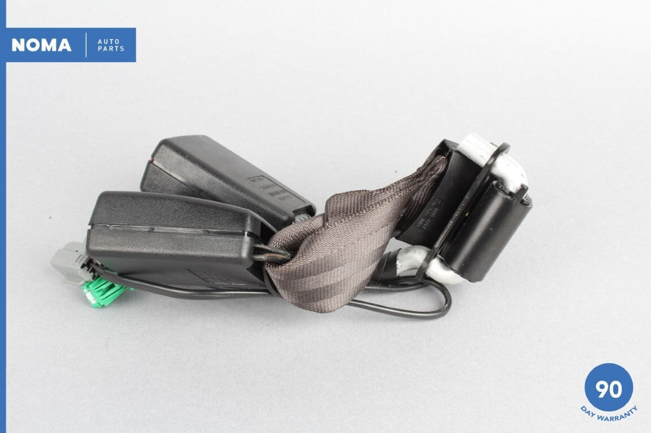 10-15 Jaguar XJ XJL X351 Rear Center Left Side Seat Belt Dual Buckle Set AMS OEM