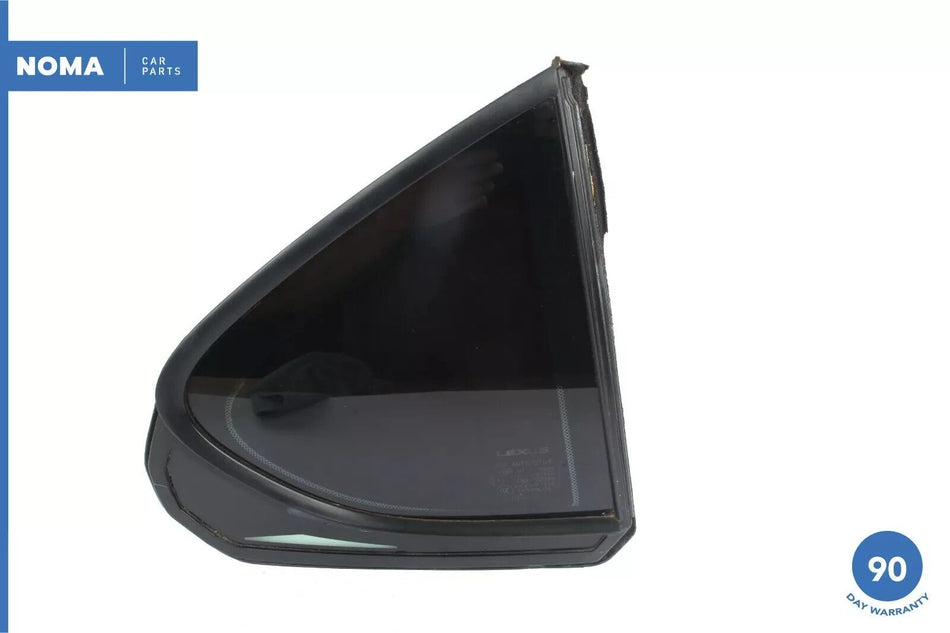 07-17 Lexus LS460 USF40 Rear Right Passenger Side Door Quarter Window Glass OEM