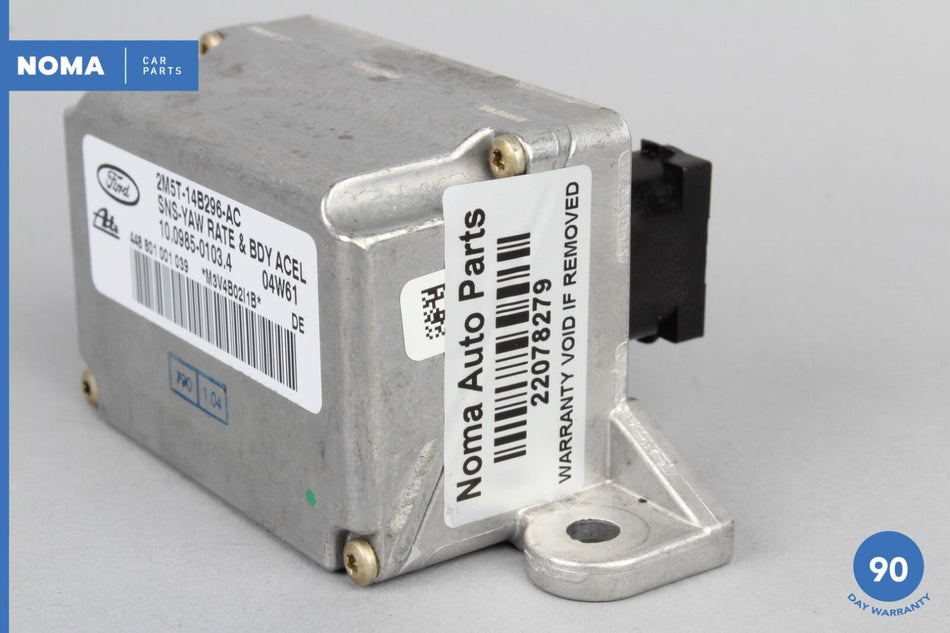 03-08 Jaguar X204 S-Type YAW Rate Body Sensor Module Unit 2M5T14B296AC OEM
