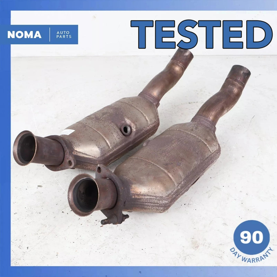 04-06 Jaguar X350 XJ8 4.2L N/A Left & Right Exhaust Downpipe Set OEM