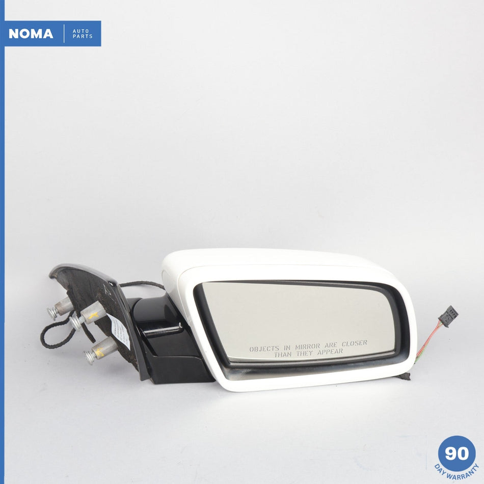 06-10 BMW 650i E63 E64 Front Right Side Rear View Mirror Alpinweiss 3 OEM