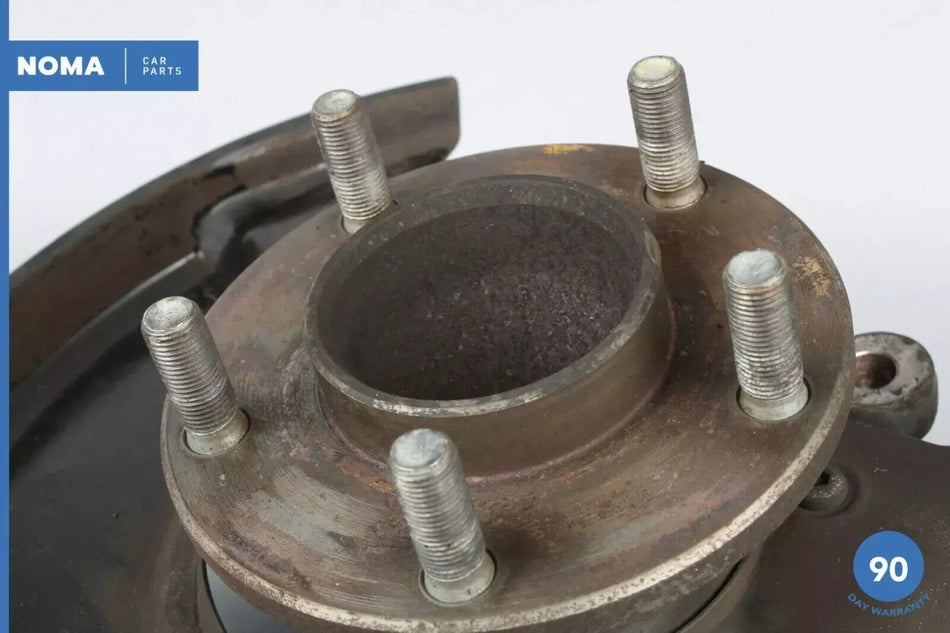 98-06 Jaguar X100 XK8 XKR Front Left Side Spindle Knuckle Hub w/ Shield OEM