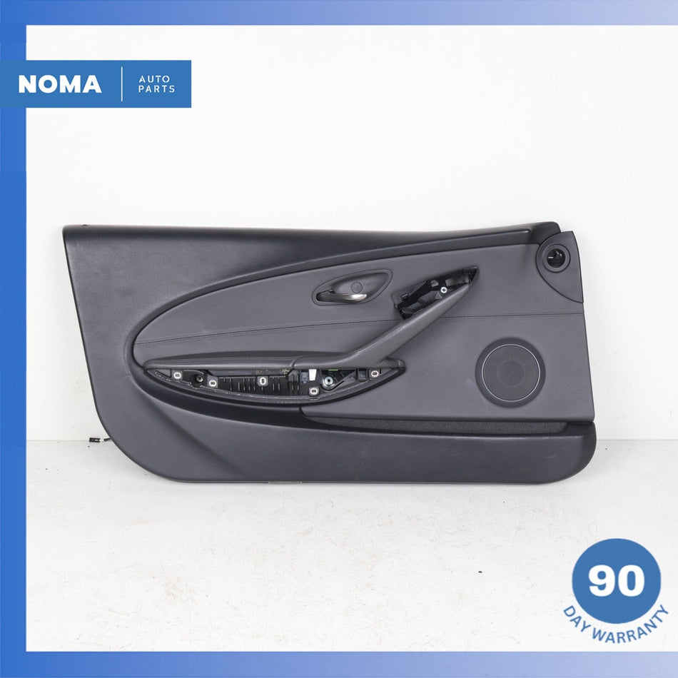 04-05 BMW E64 645Ci Left Driver Side Interior Door Panel Black OEM