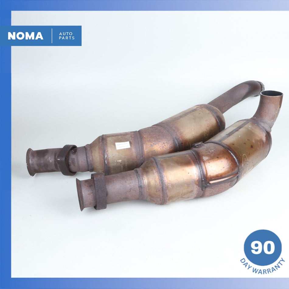 14-16 Land Rover L319 LR4 Left & Right Side Exhaust Downpipe Set OEM